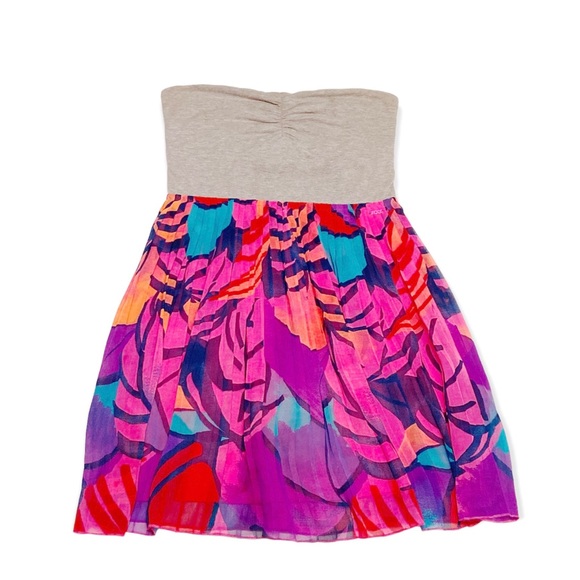 Roxy | Floral Mini-Dress M - Picture 7 of 15